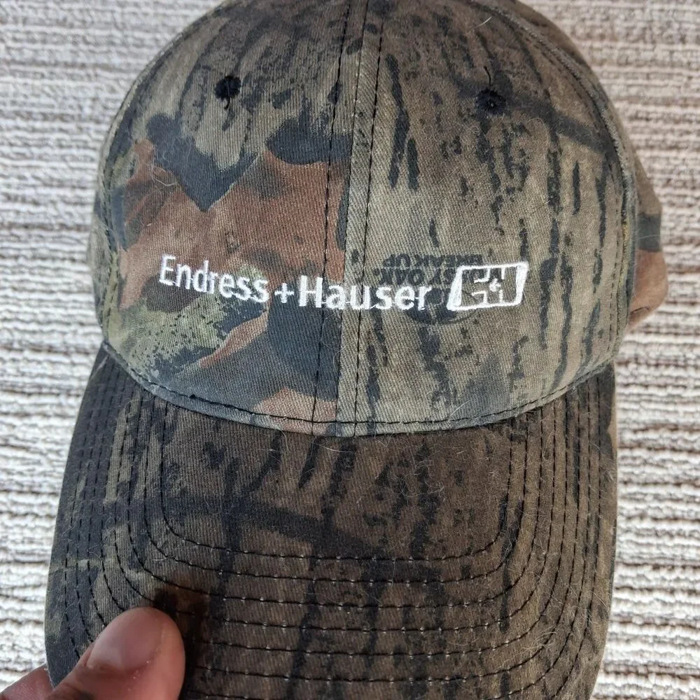 ​Port Authority Mossy Oak Break Up Camo Hunting Hat Endress Hauser Adjustable